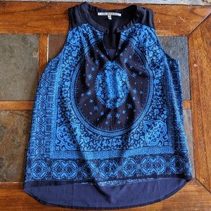 Blue Tunic Top